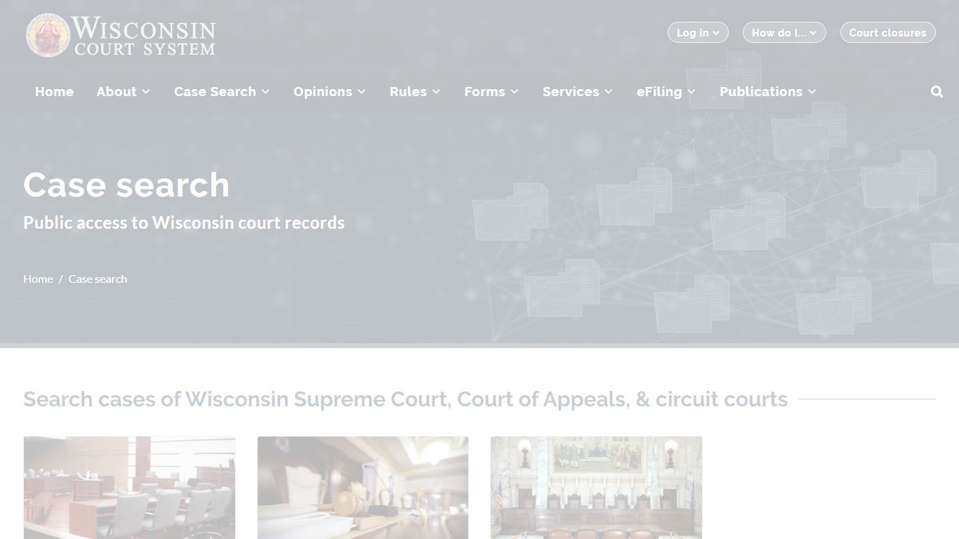 Case search - Wisconsin Court System